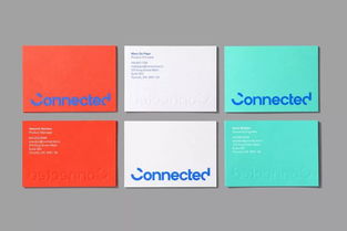 軟件開發(fā)公司Connected品牌形象設(shè)計 融合科技與創(chuàng)新的視覺表達(dá)